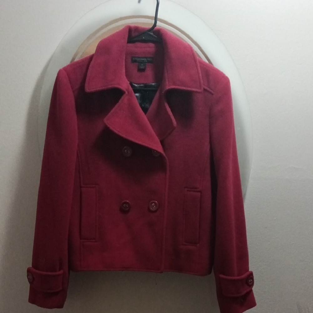 EUC Vintage Express Design Studio Cashmere Double-breasted Pea Coat. Medium. ♥️